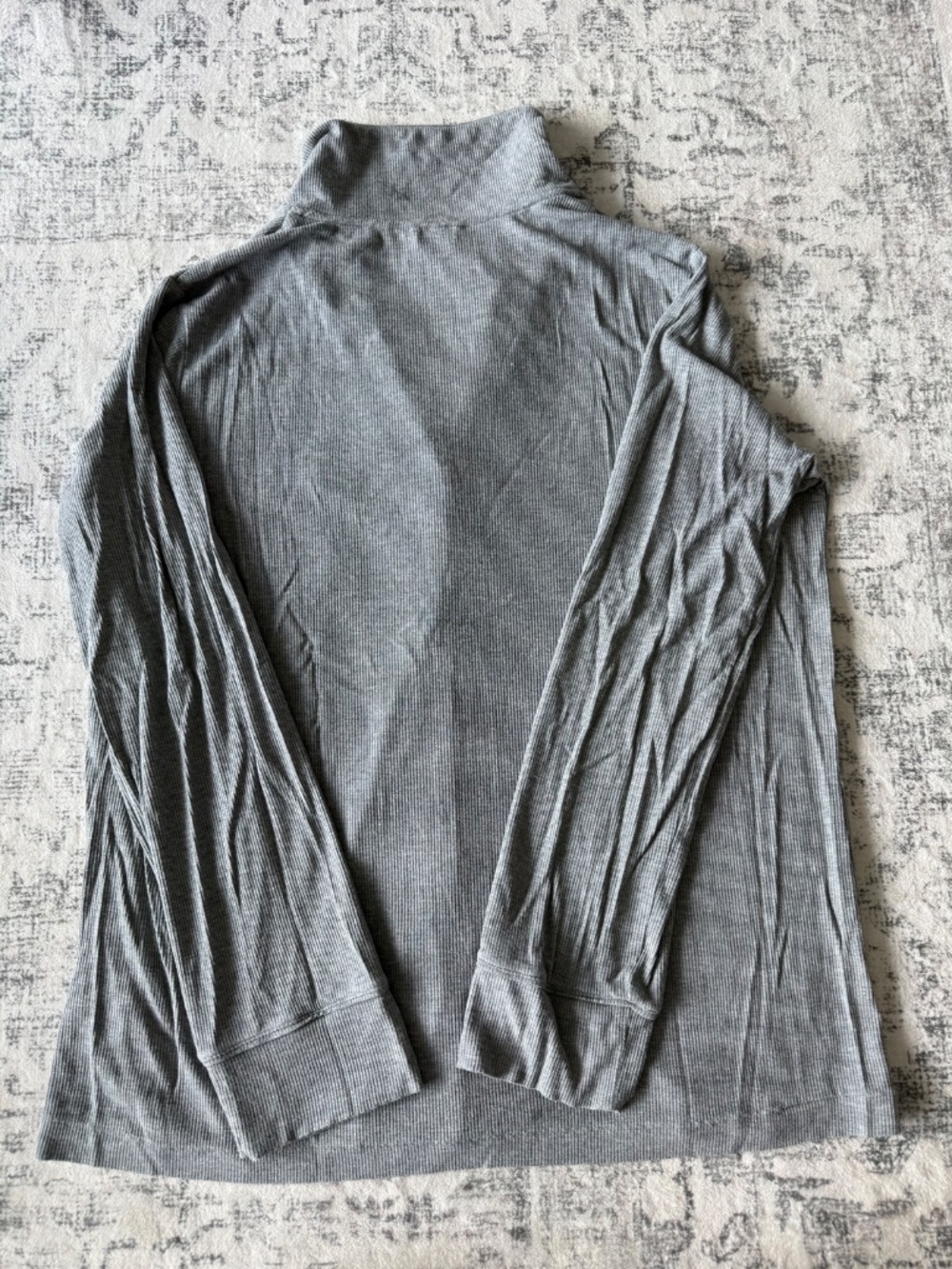 SKIMS Gray Ribbed Pjs - Picture 4 of 16